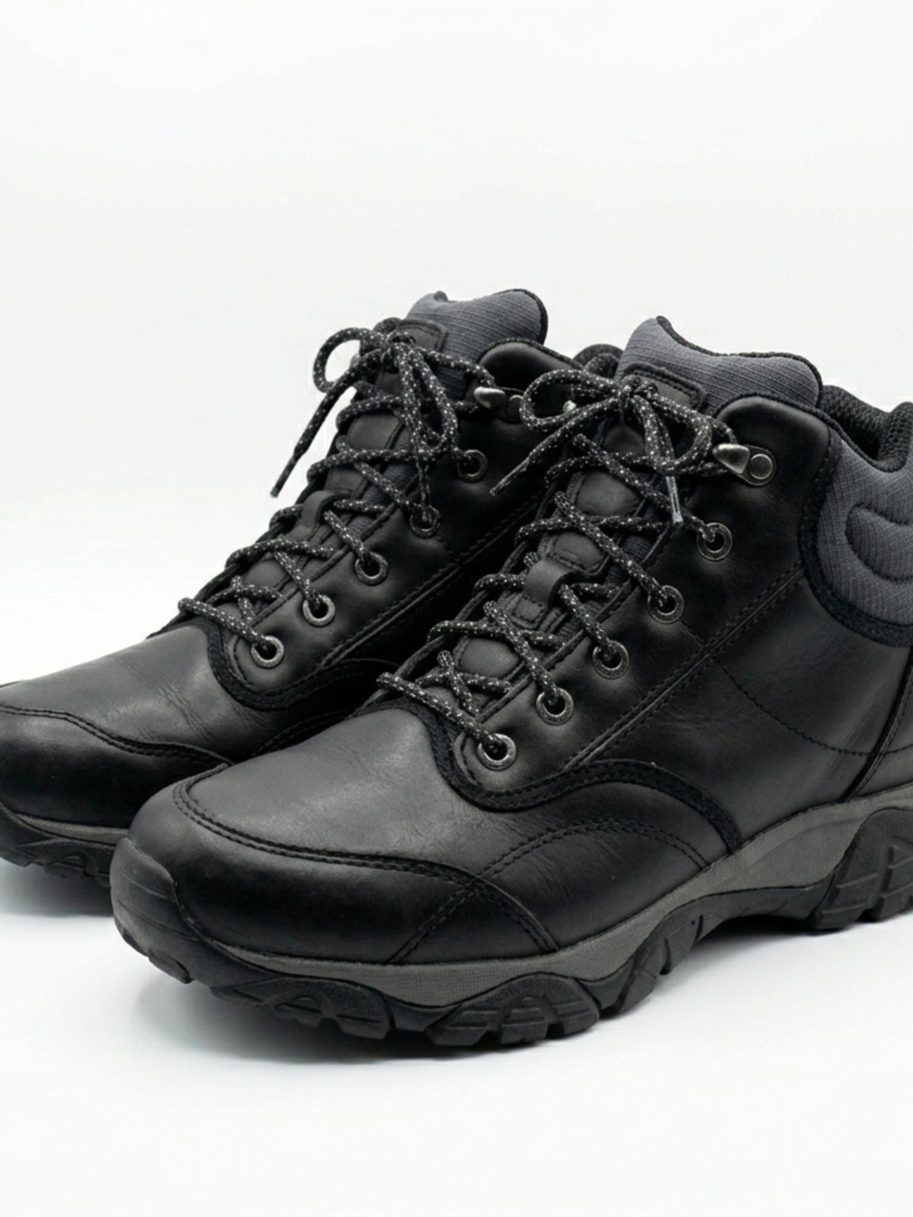 Merrell Black Leather Waterproof Hiking Boots l